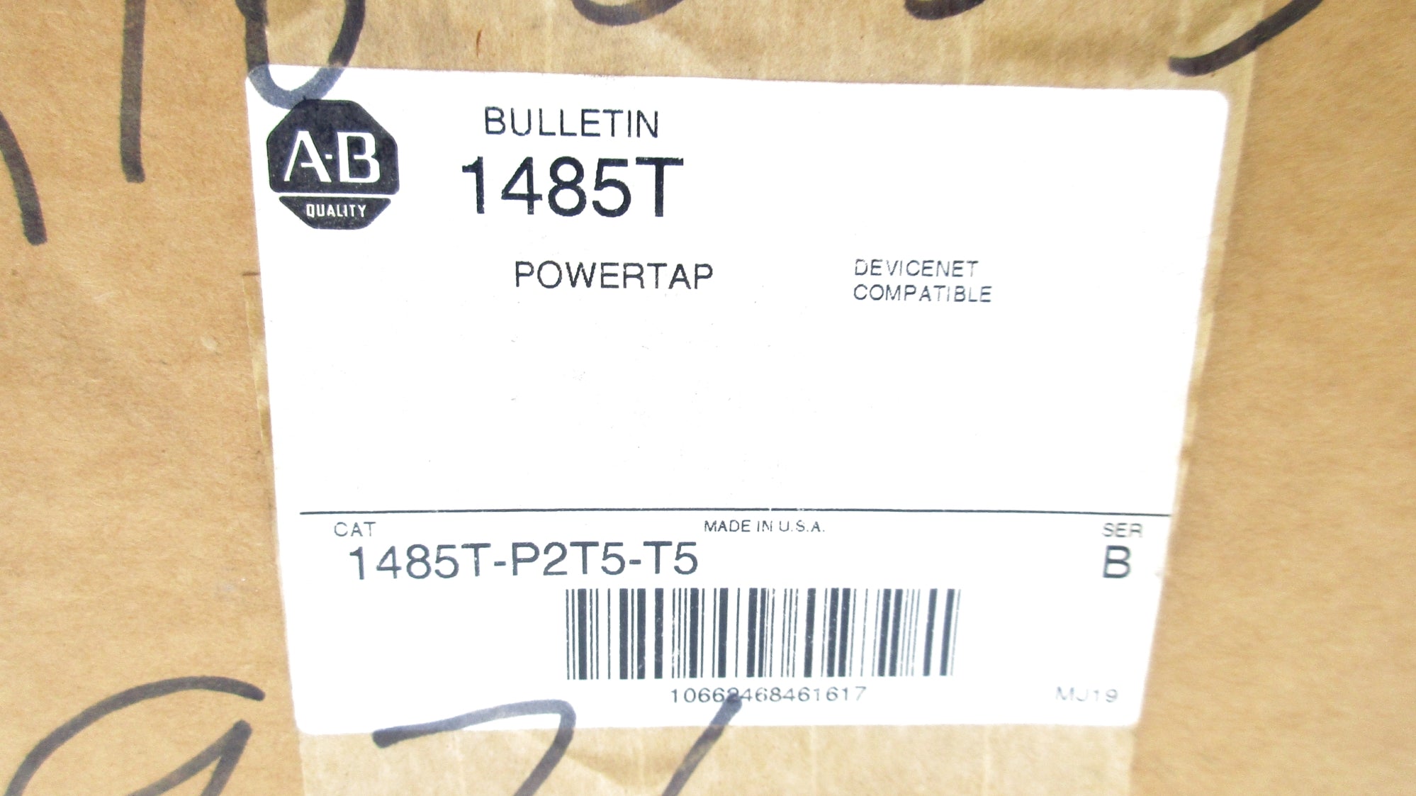 ALLEN BRADLEY 1485T-P2T5-T5 SER. B (BR/WH) NSFS