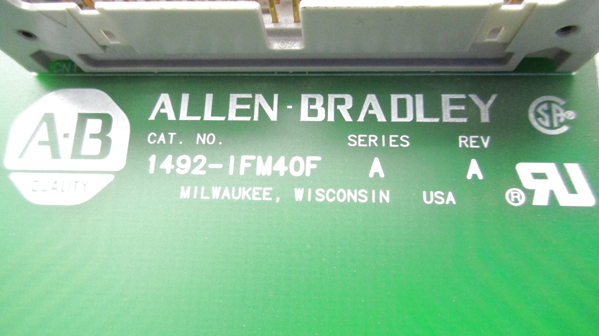 ALLEN BRADLEY 1492-IFM40F SER. A UNMP