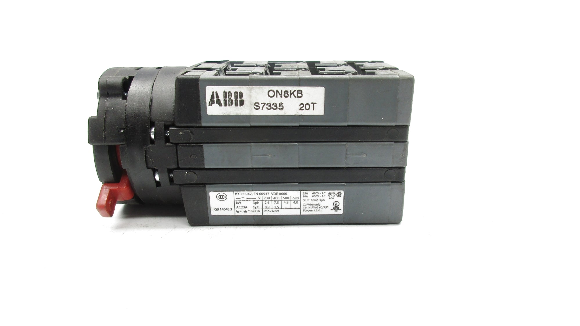 ABB ON8KBS7335 (AS PICTURED) UNMP