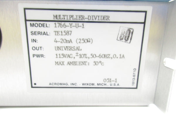 ACROMAG 1766-Y-U-1 NSNP