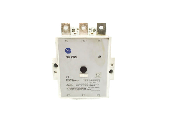 ALLEN BRADLEY 100-D420EI SER. B 130V UNMP