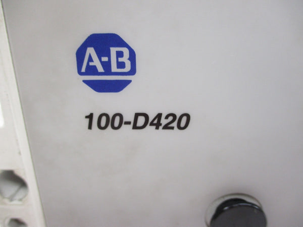 ALLEN BRADLEY 100-D420EI SER. B 130V UNMP