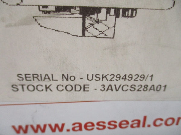 AESSEAL 3AVCS28A01 NSMP
