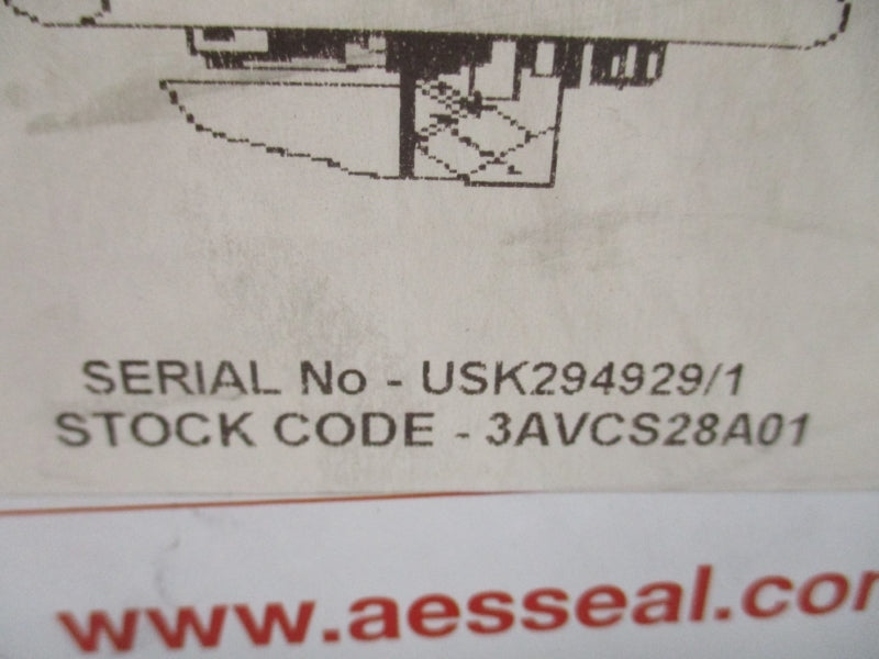 AESSEAL 3AVCS28A01 NSMP
