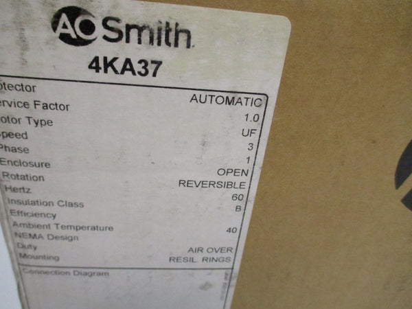 A.O. SMITH 4KA37 208-230V 3.2A NSMP