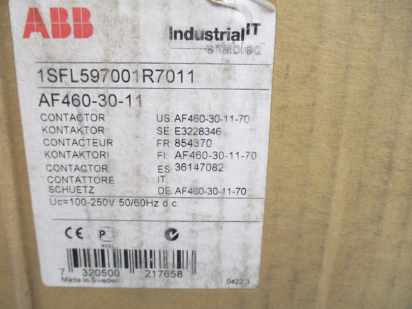ABB AF460-30-11 1SFL597001R7011 100-250V 700A NSMP