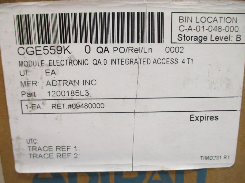 ADTRAN 1200185L3 NSFS