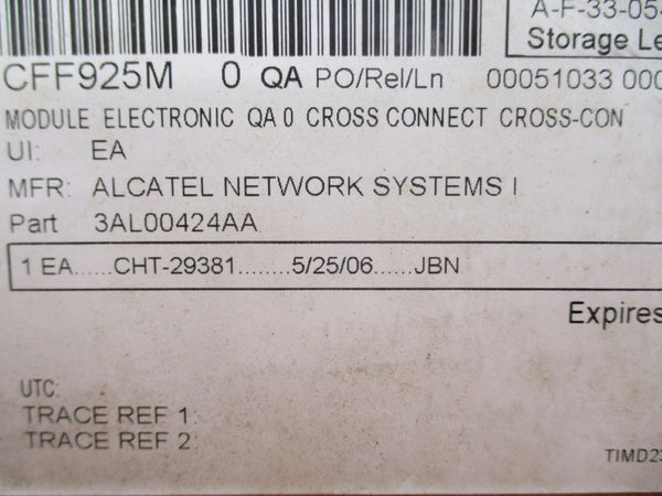 ALCATEL 3AL00424AAC AM0HG877 NSMP