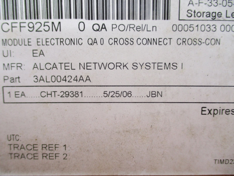 ALCATEL 3AL00424AAC AM0HG877 NSMP