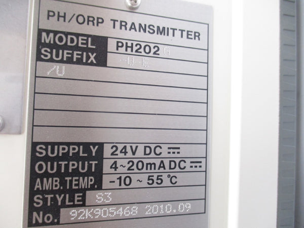 YOKOGAWA PH202G-U-E/U 24VDC NSNP
