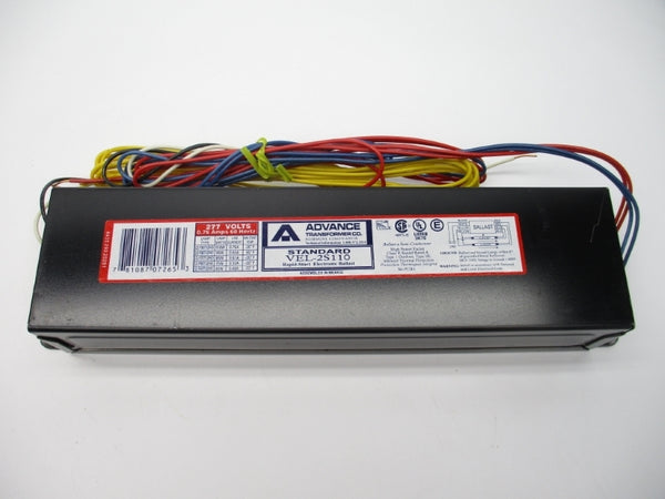 ADVANCE TRANSFORMERS VEL-2S110 277V 0.76A NSMP
