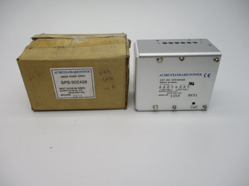 ACME TRANSFORMER SPS-302428 NSMP