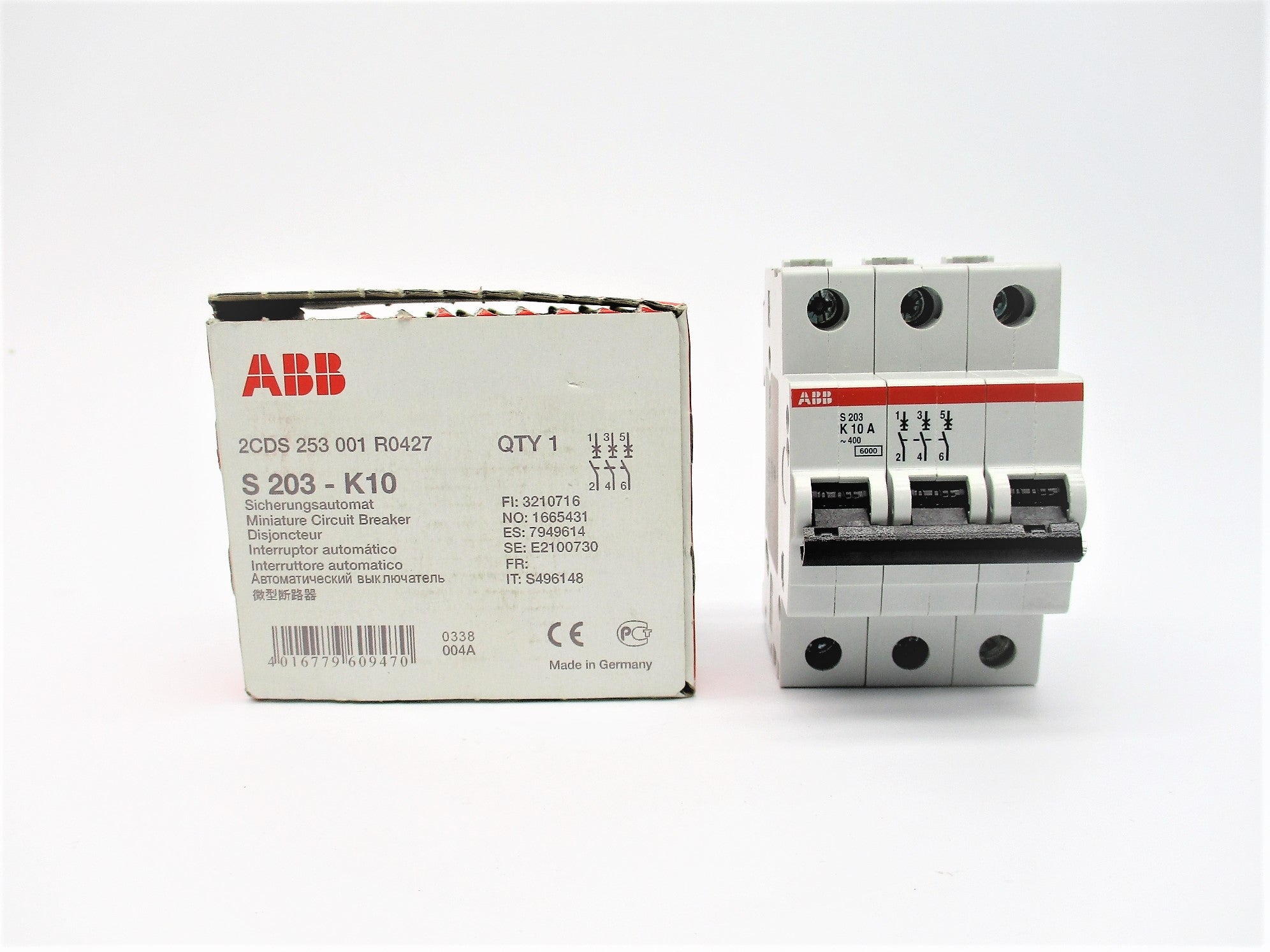 ABB 2CD S253 001 R0427 2A 400V NSMP