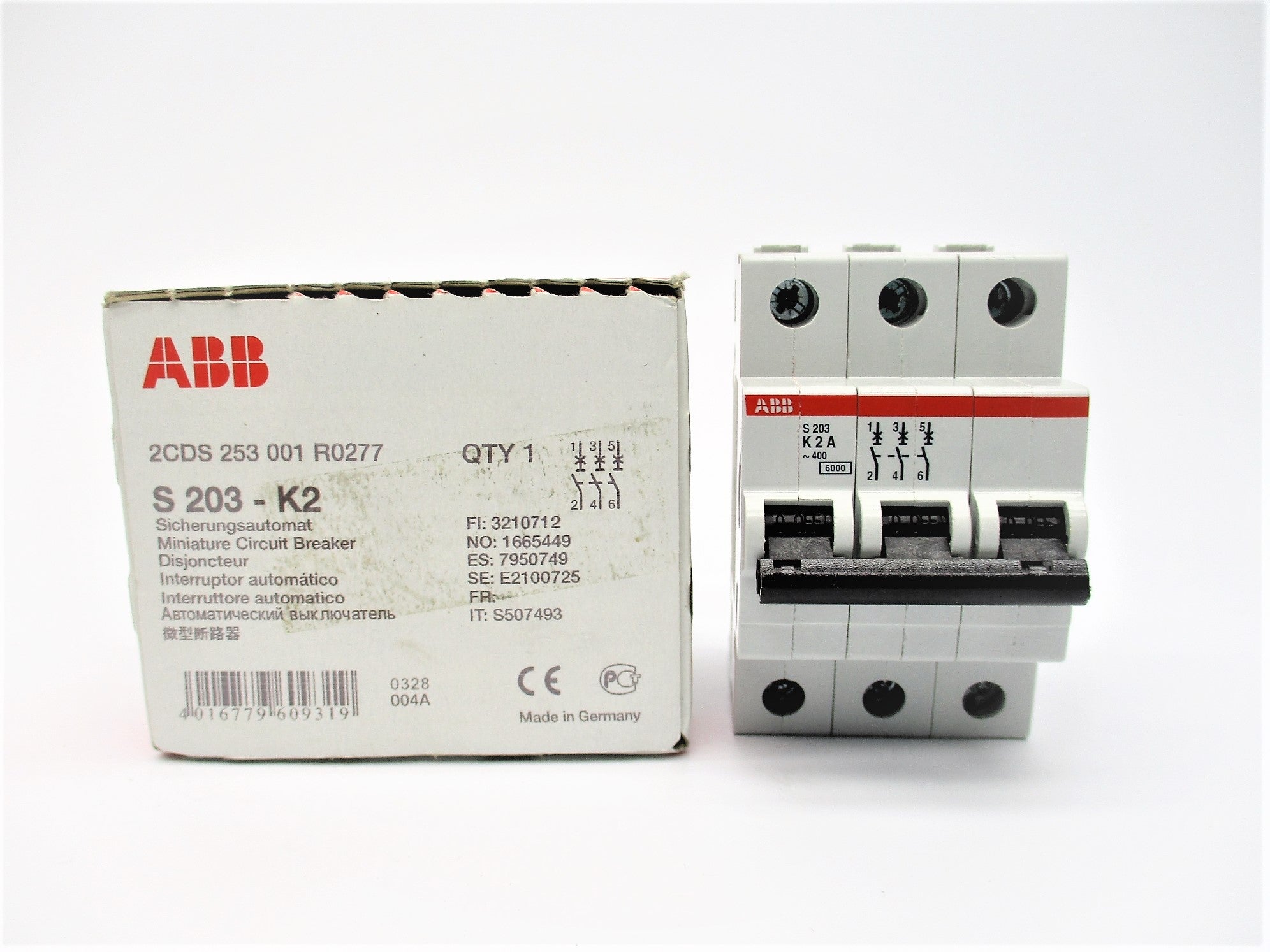 ABB 2CD S253 001 R0277 2A 400V NSMP