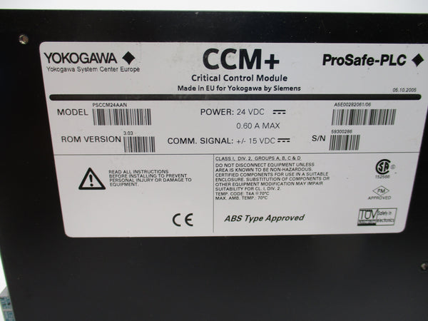 YOKOGAWA PSCCM24AAN NSNP