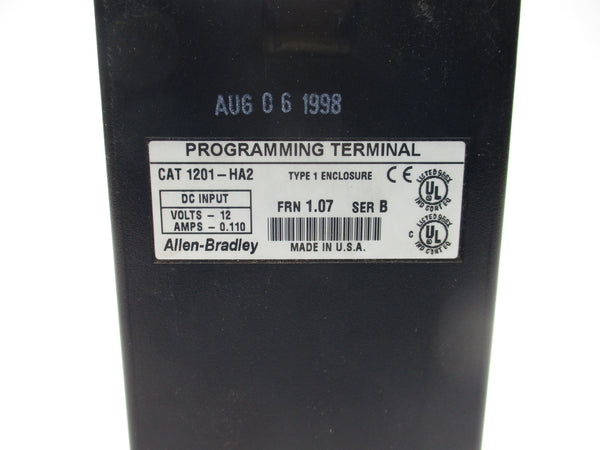 ALLEN BRADLEY 1201-HA2 SER. B F/W 1.07 12V 0.110A NSNP