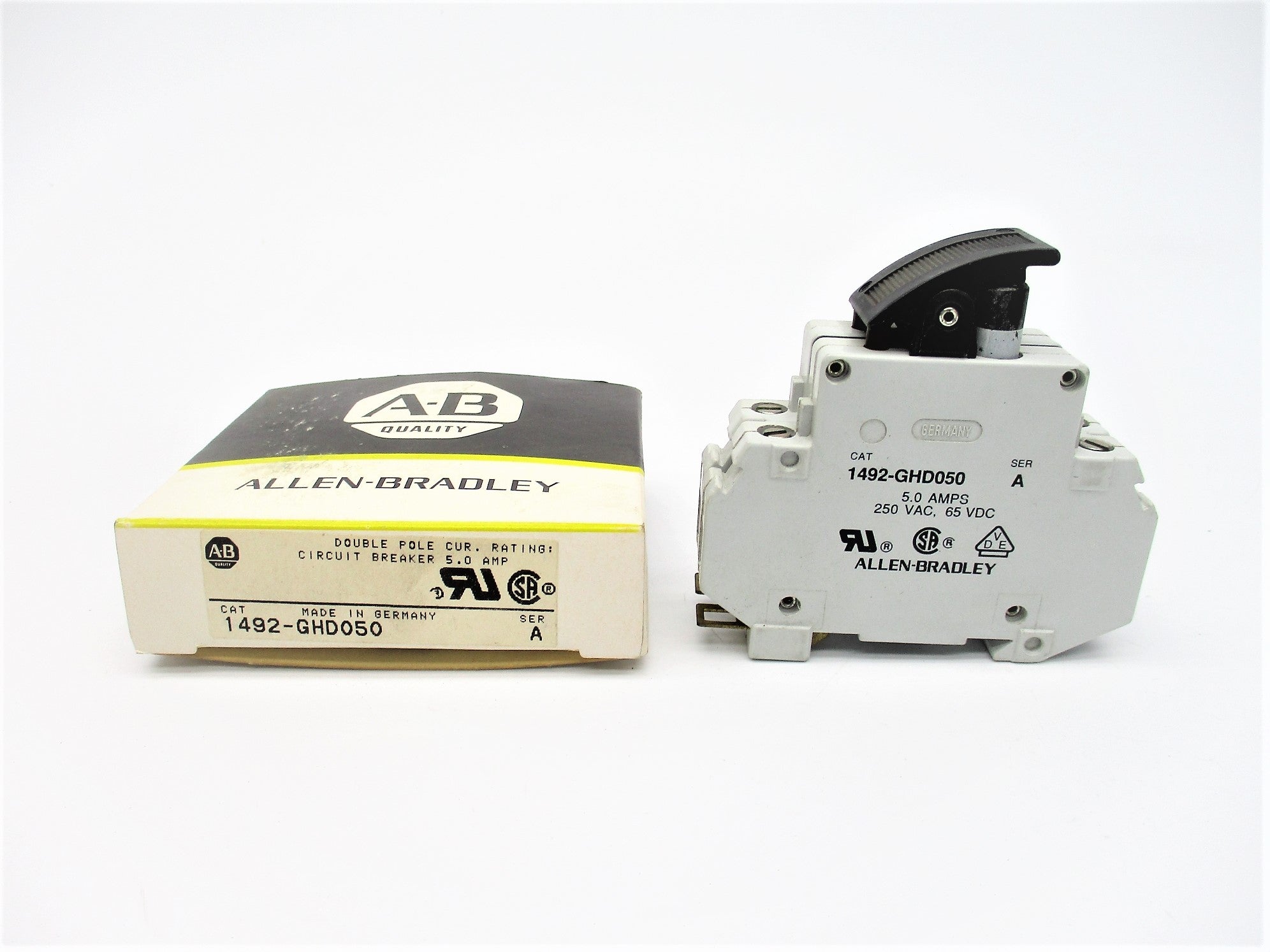 ALLEN BRADLEY 1492-GHD050 SER. A 5A 250VAC NSMP