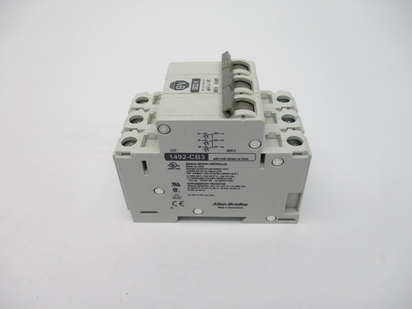 ALLEN BRADLEY 1492-CB3H030 SER. C 3A 277V  NSNP