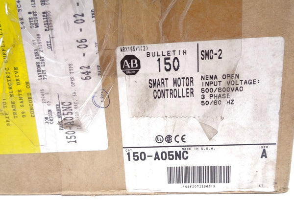 ALLEN BRADLEY 150-A05NC SER. A 500/600VAC 5A (BR/WH) NSMP