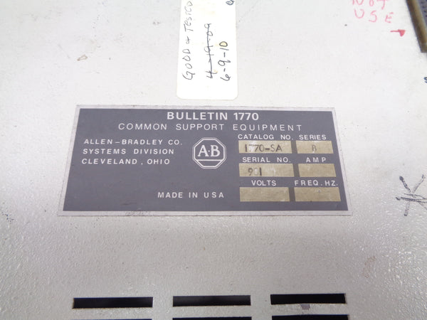 ALLEN BRADLEY 1770-SA SER. B UNMP