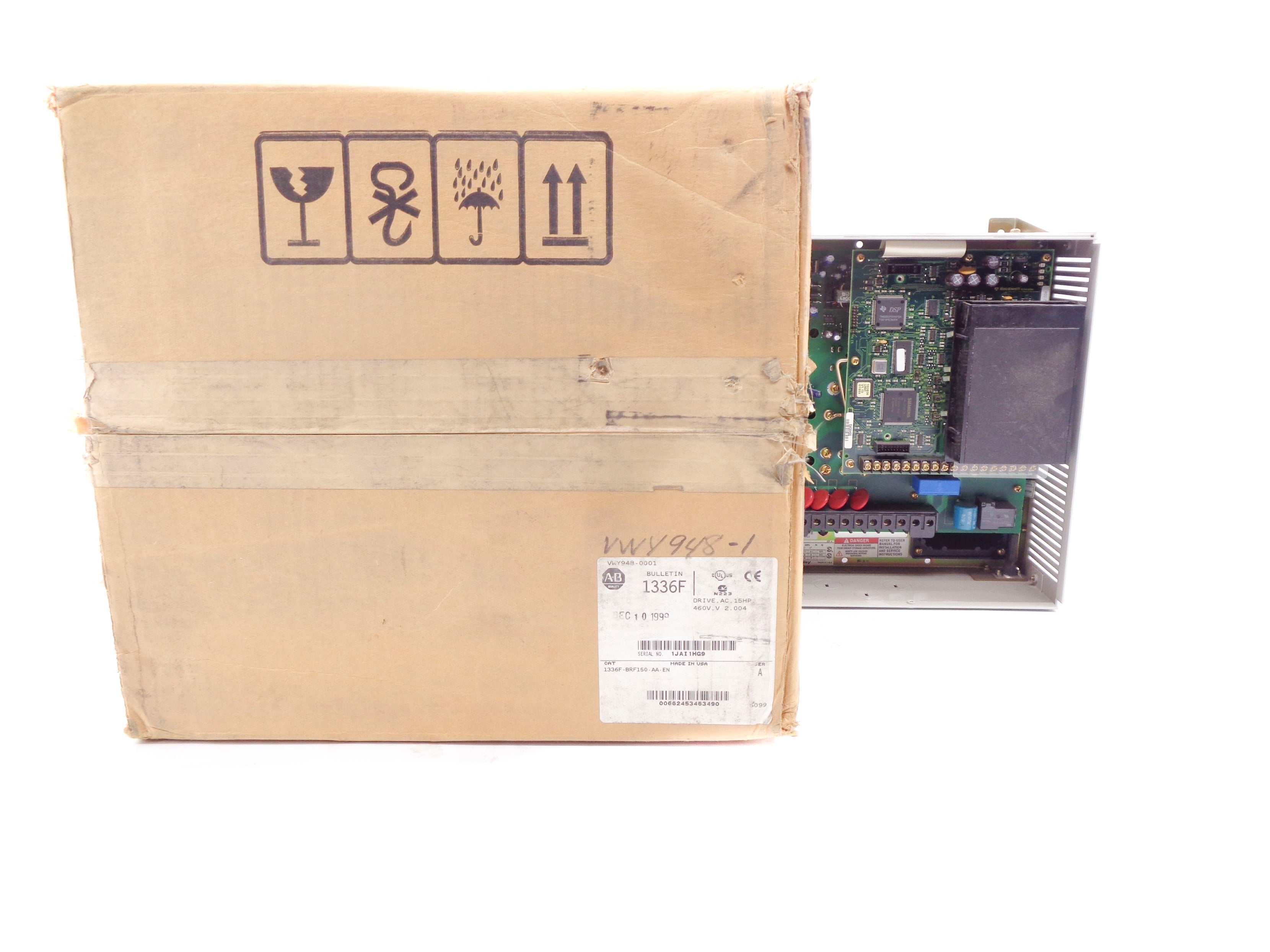 ALLEN BRADLEY 1336F-BRF150-AA-EN SER. A NSMP