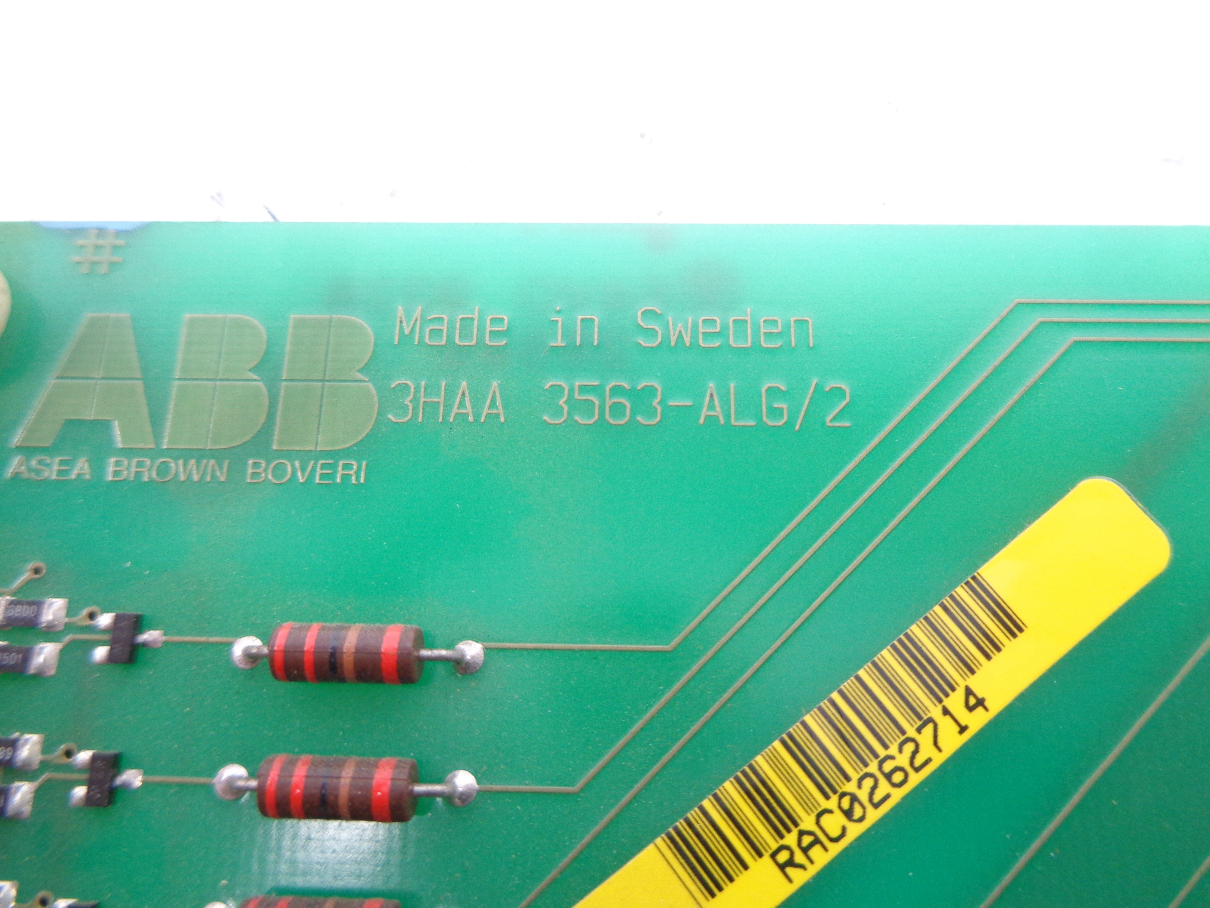 ABB 3HAA3563-ALG/2 NSNP