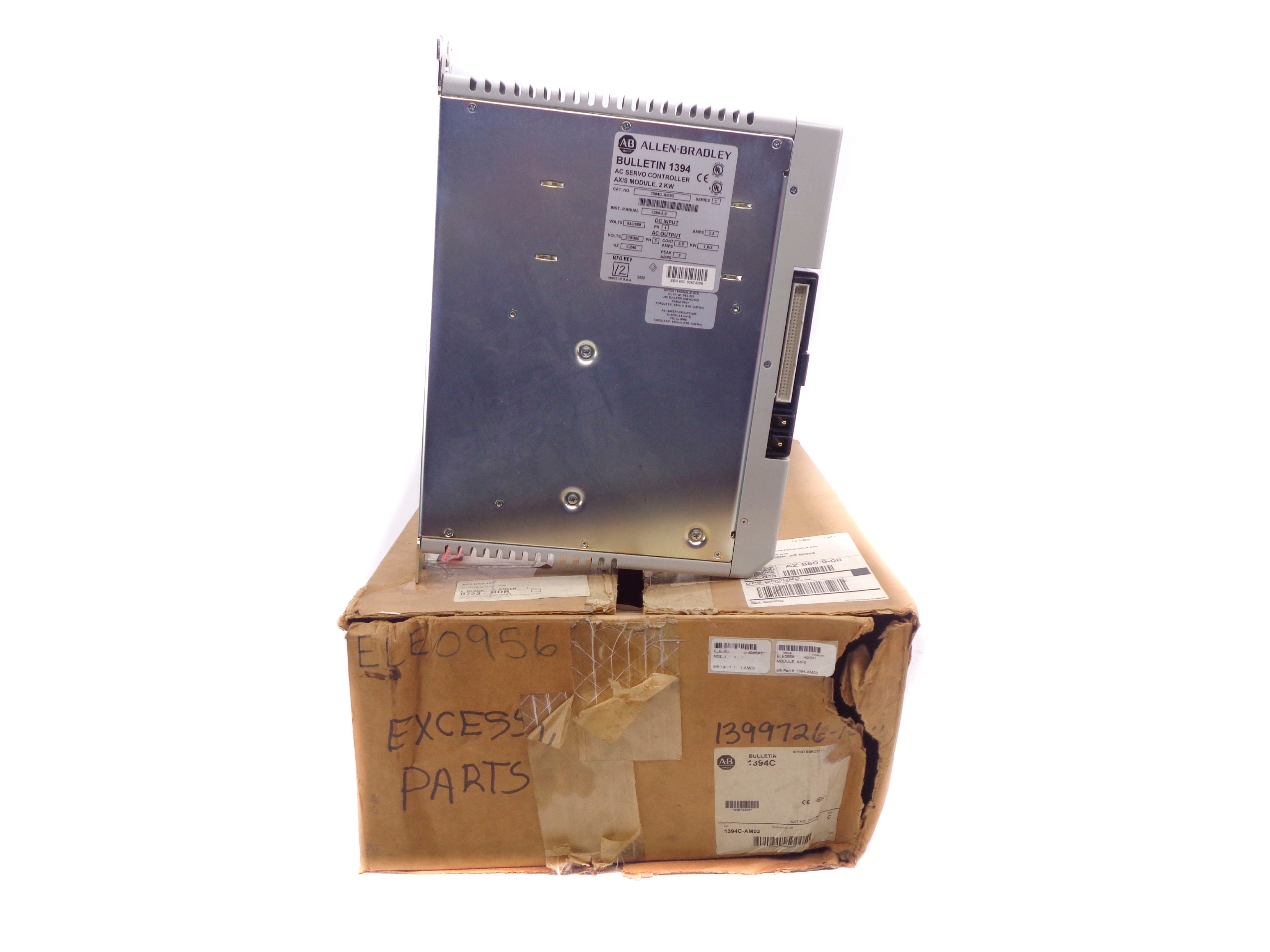 ALLEN BRADLEY 1394C-AM03 SER. C NSMP