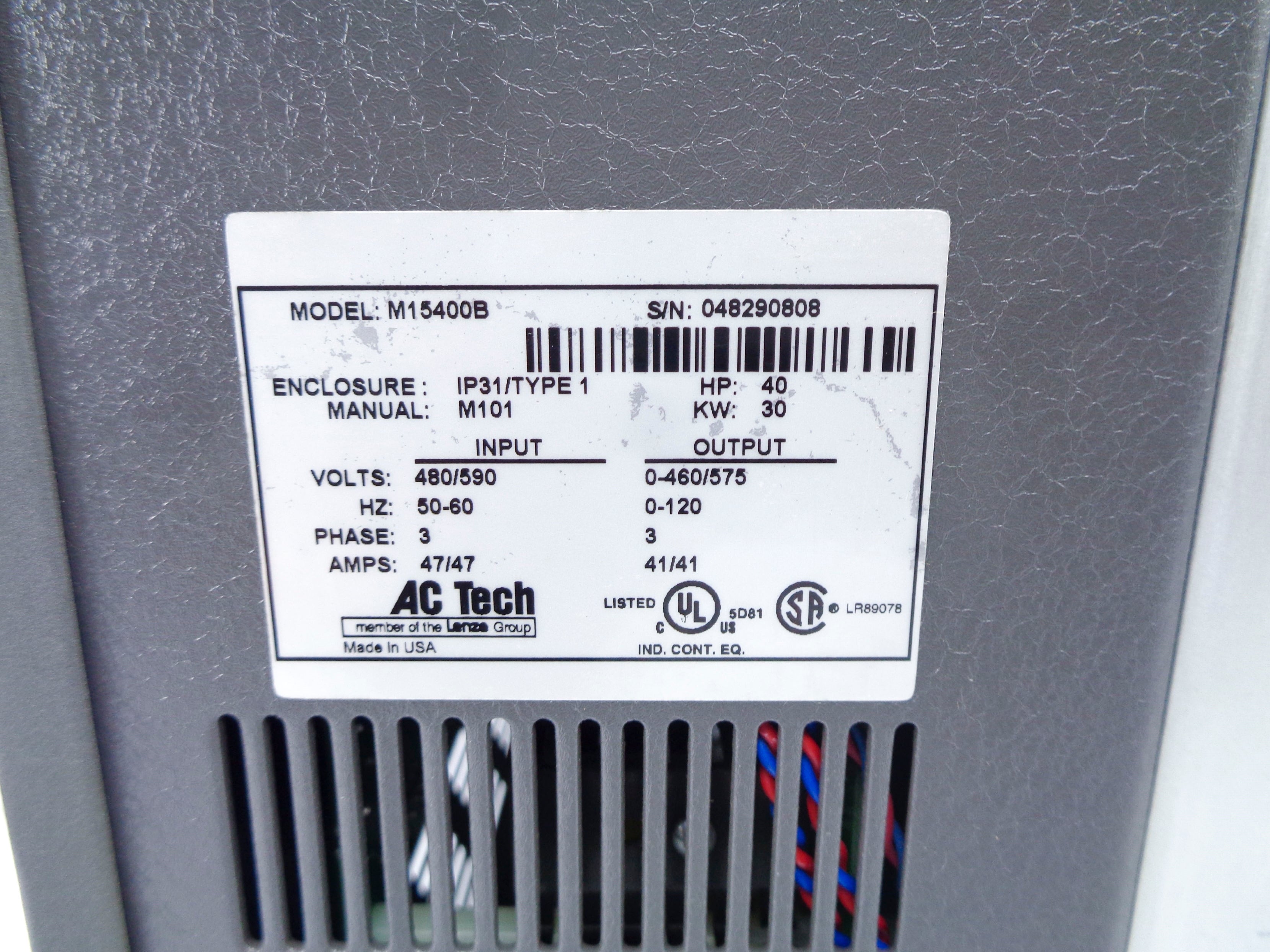AC TECH M15400B NSNP