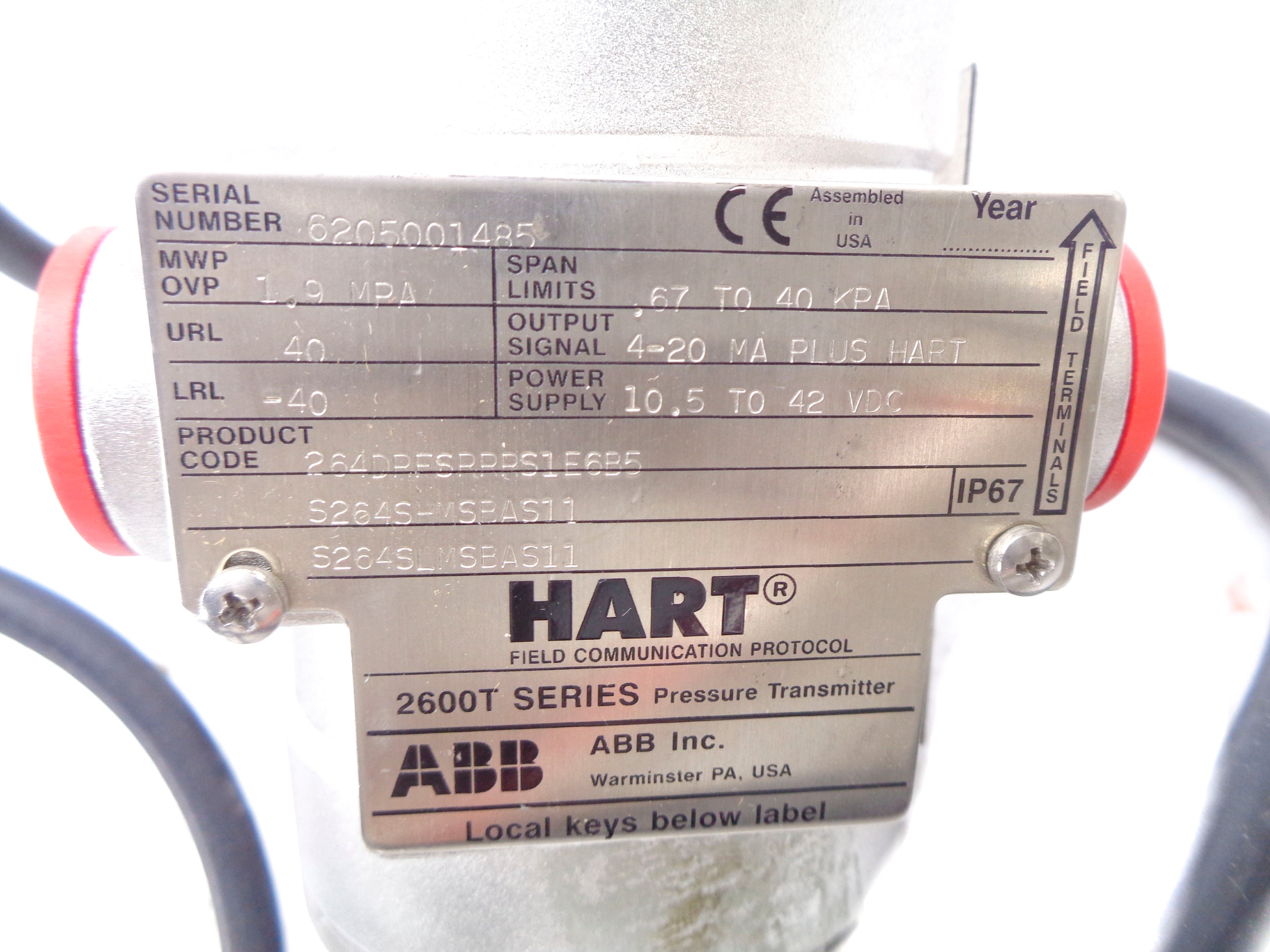 ABB 264DRFSRRRS1E6B5 NSNP