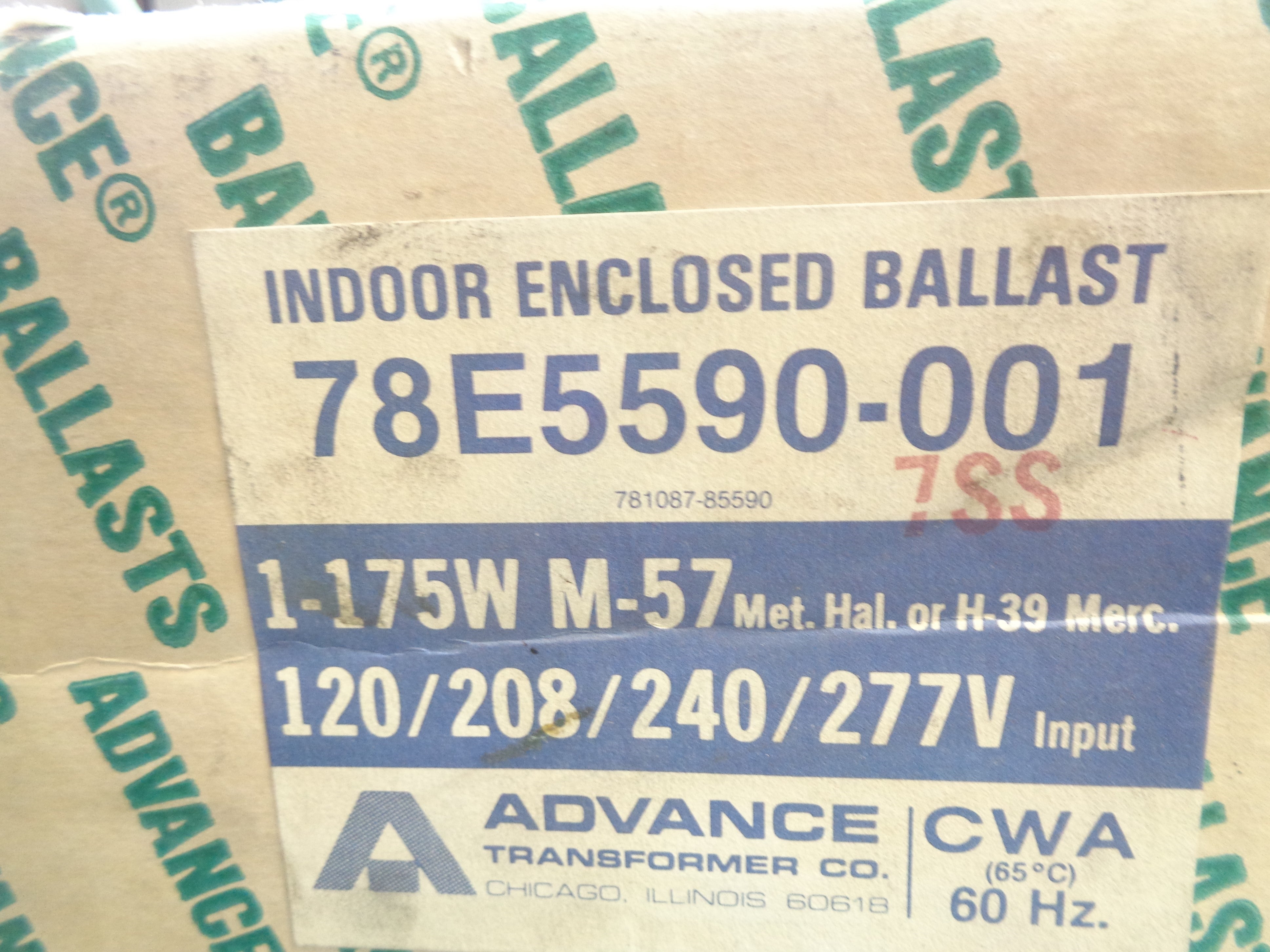 ADVANCE 78E5590-001 NSMP