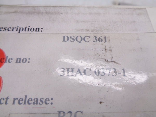 ABB 3HAC03731 DSQC361 NSMP