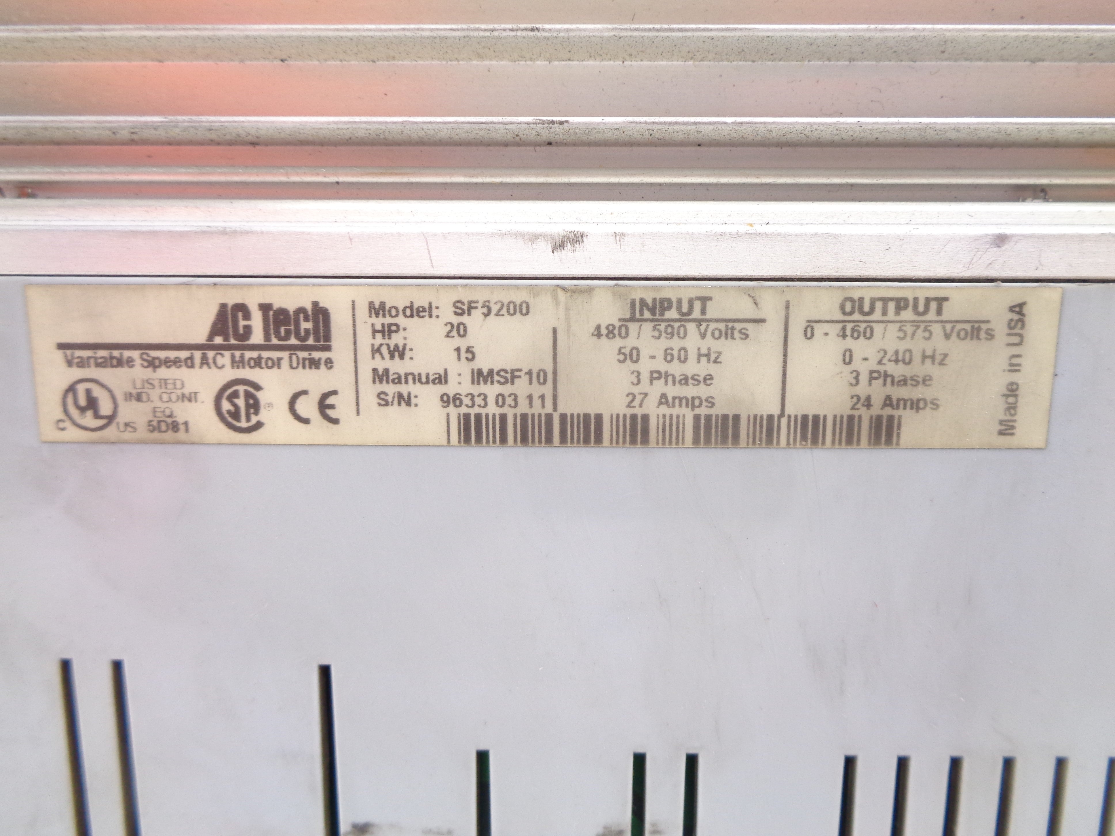 AC TECH SF5200 UNMP