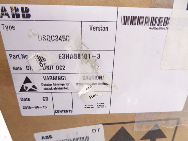 ABB E3HAB8101-3 DSQC345C NSMP