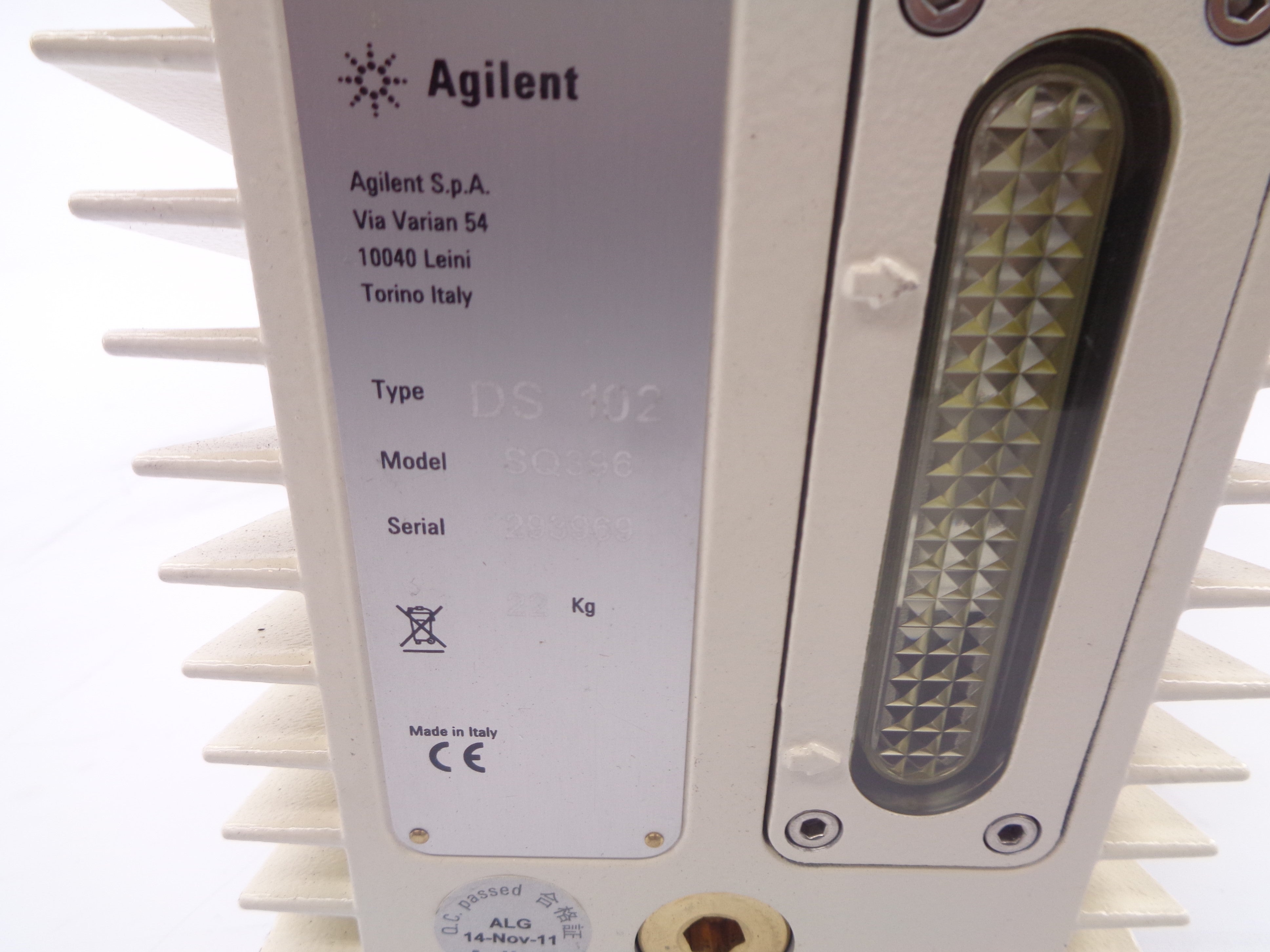 AGILENT DS102 SQ396 UNMP