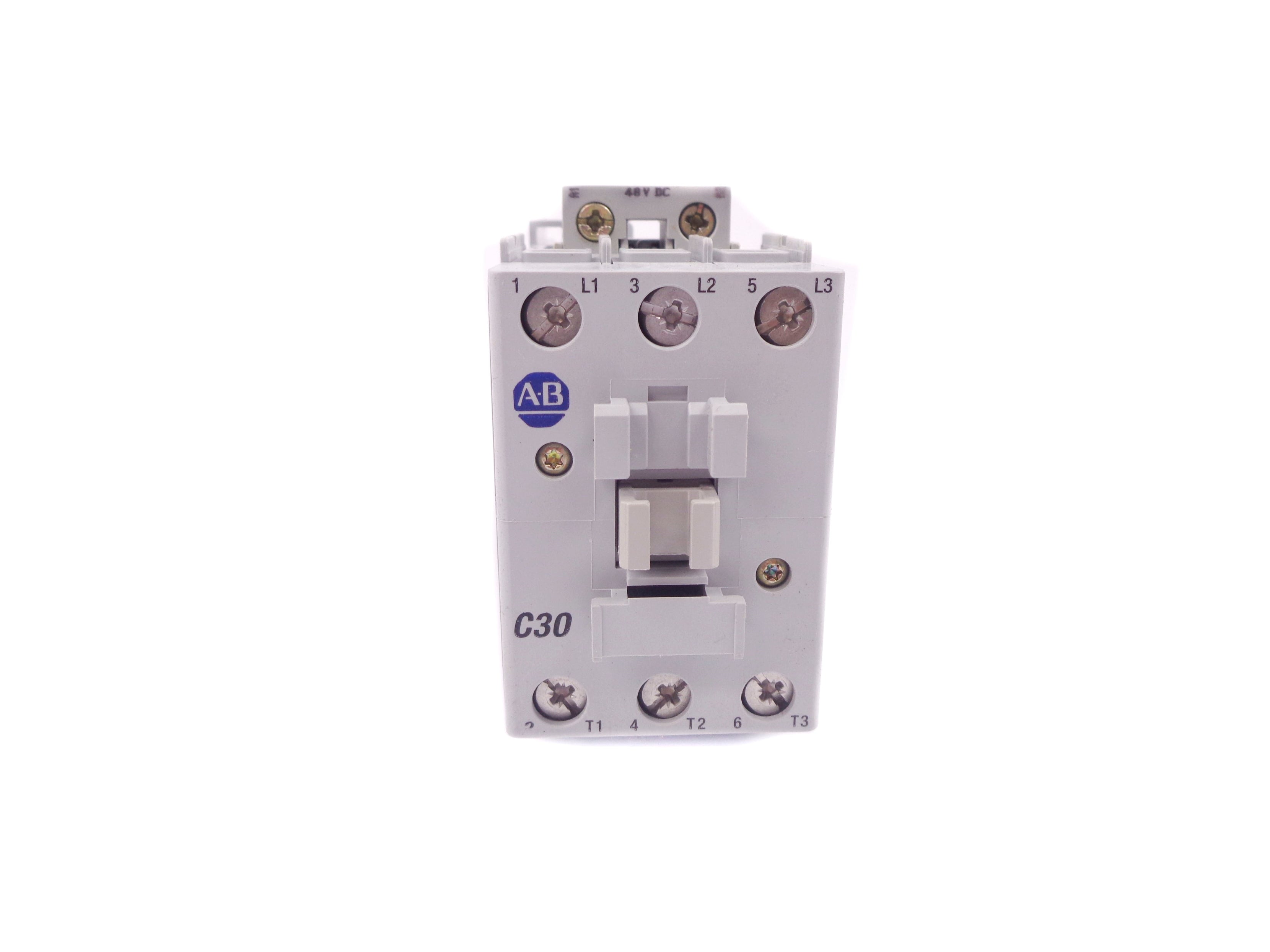 ALLEN BRADLEY 100-C30ZY00 SER. B 48V (BR/WH) NSMP