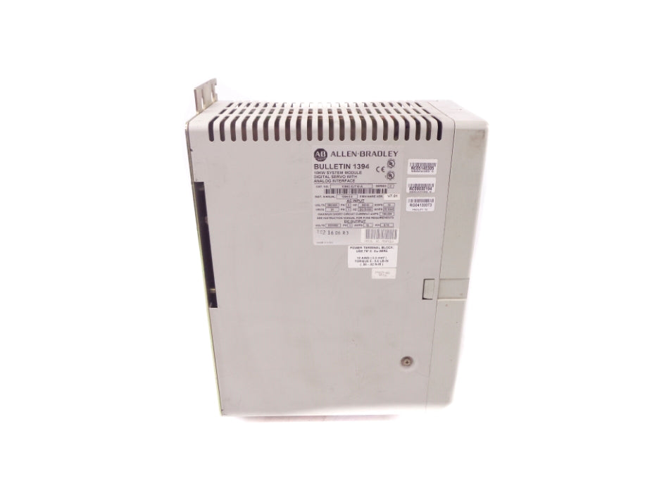 ALLEN BRADLEY 1394C-SJT10-A SER. C F/W V7.01 UNMP