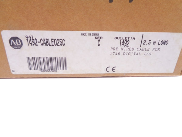 ALLEN BRADLEY 1492-CABLE025C SER. C (BR/WH) NSMP