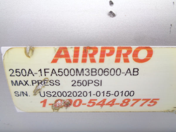 AIRPRO 250A-1FA500M3B0600-AB 250PSI NSNP