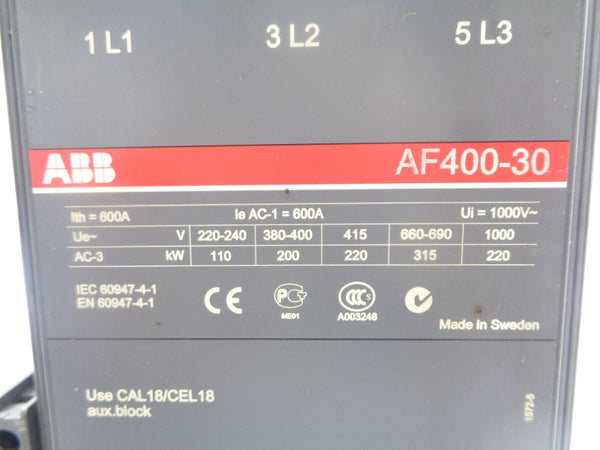 ABB AF400-30-11-70 100-250V NSNP