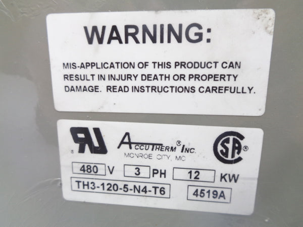 ACCUTHERM TH3-120-5-N4-T6 NSNP