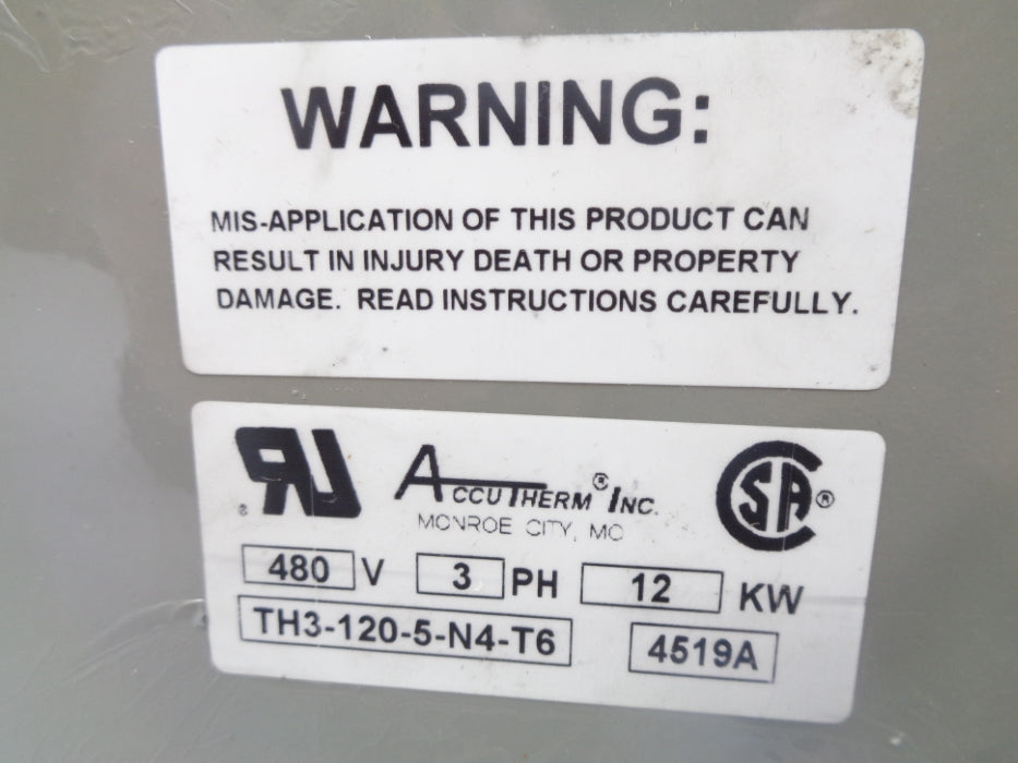 ACCUTHERM TH3-120-5-N4-T6 NSNP