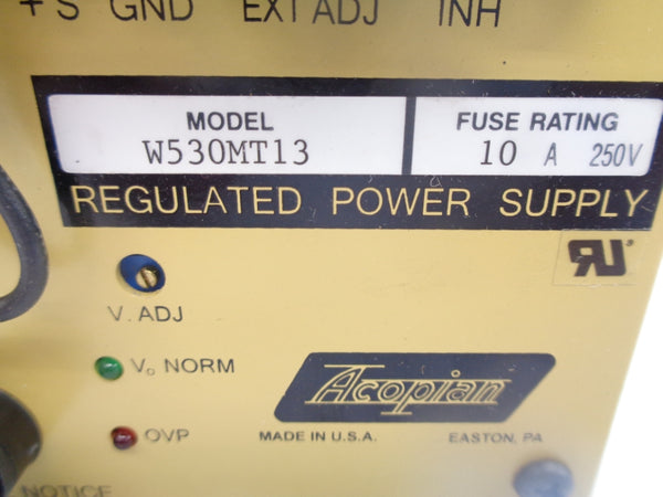 ACOPIAN W530MT13 NSNP