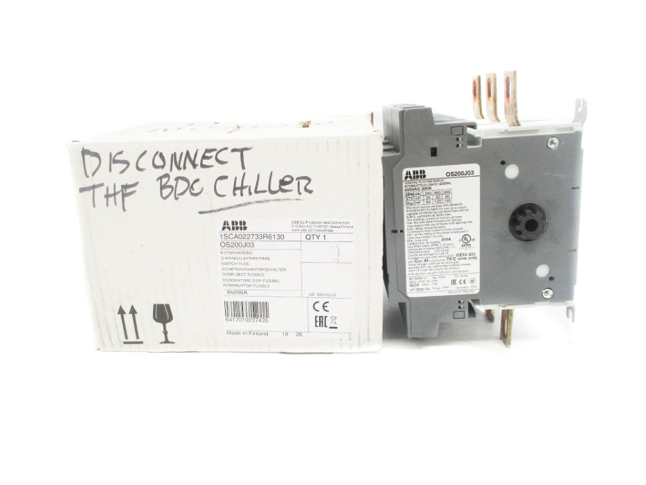 ABB OS200J03 1SCA022733R6130 NSMP