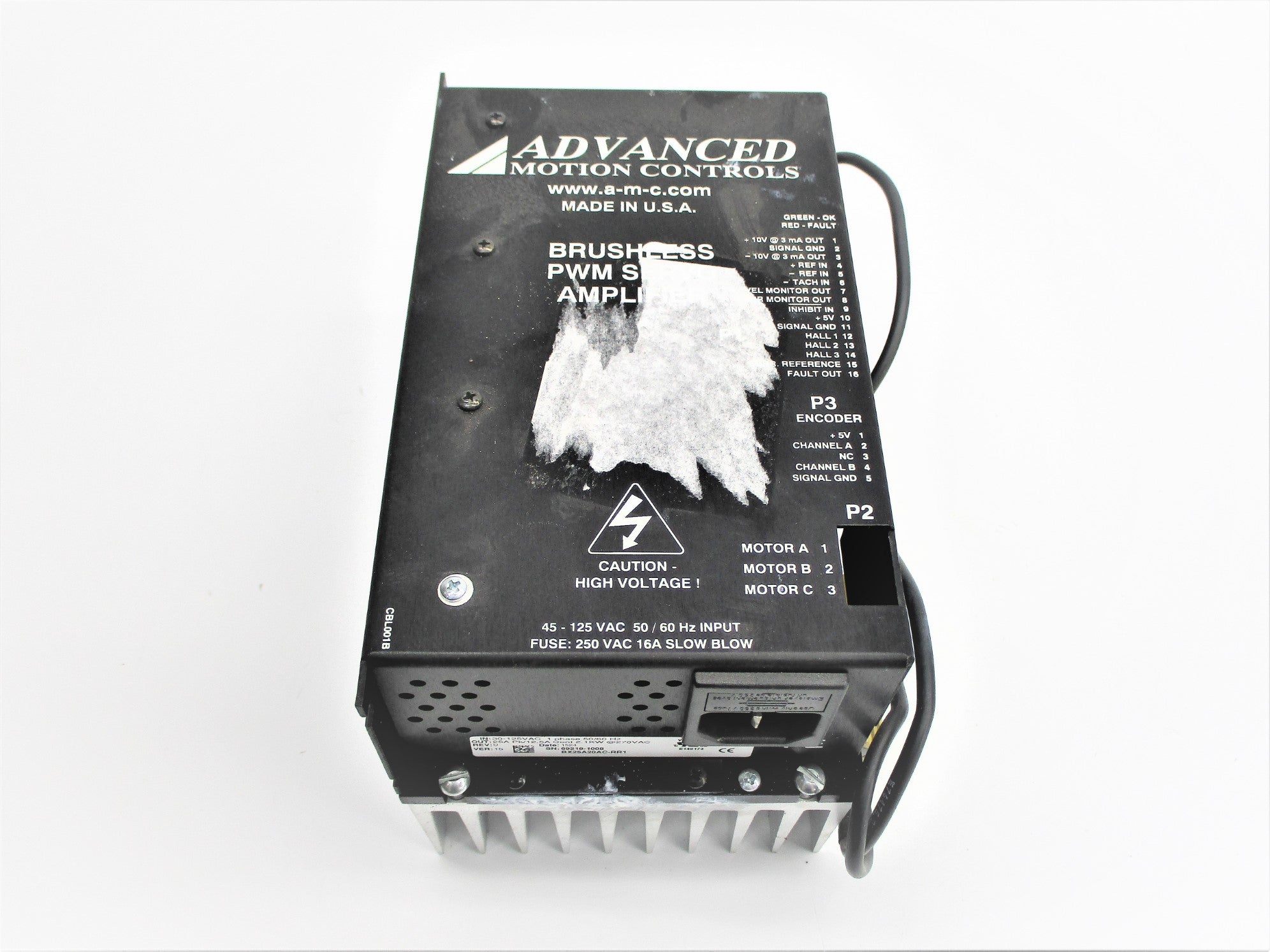 ADVANCED MOTION CONTROLS BX25A20AC-RR1 UNMP