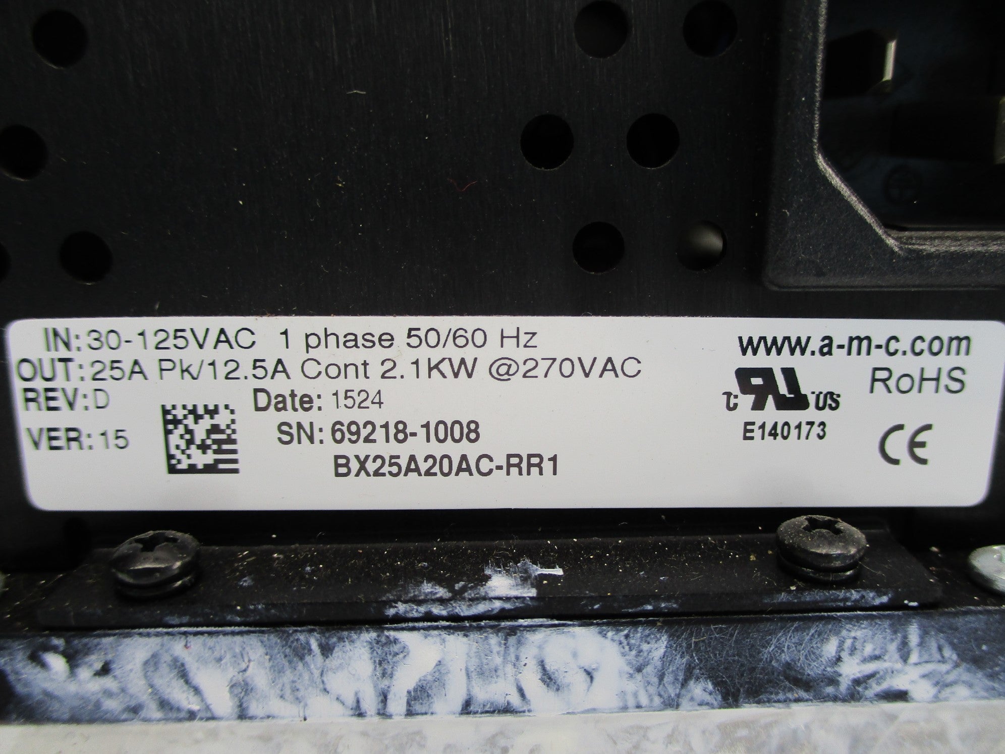 ADVANCED MOTION CONTROLS BX25A20AC-RR1 UNMP