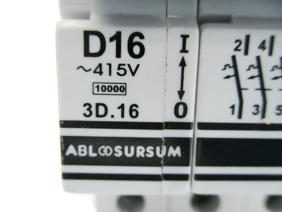 ABL SURSUM 3D.16 16A 415V NSNP