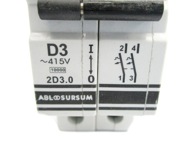 ABL SURSUM 2D3.0 415V 3A NSNP