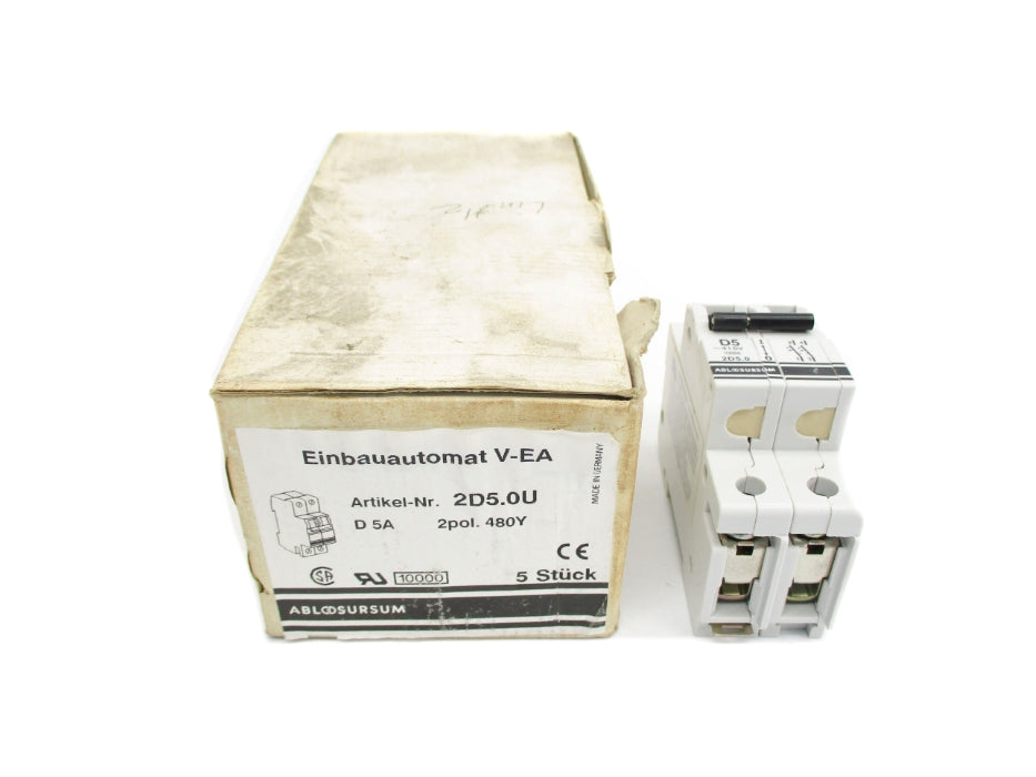 ABL SURSUM 2D5.0U 5A 415V (PKG OF 5) NSMP