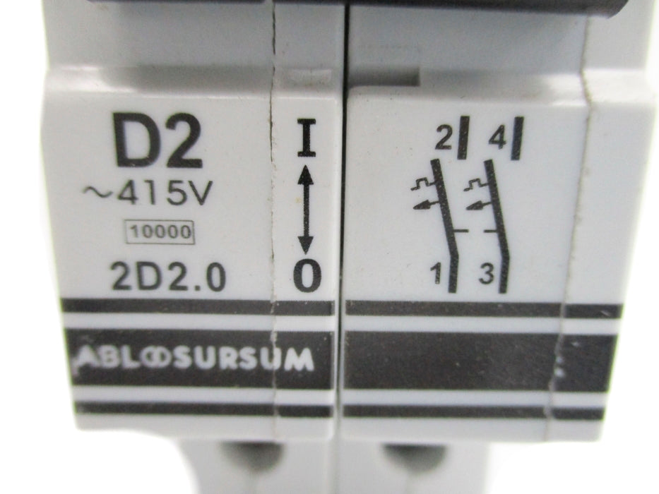 ABL SURSUM 2D2.0 2A 415V NSNP