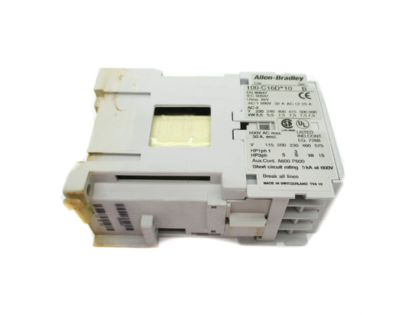 ALLEN BRADLEY 100-C16DJ10 SER. B 24VDC UNMP